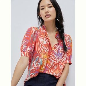 Anthropologie Cecilia Pettersson Dreamer Blouse SM